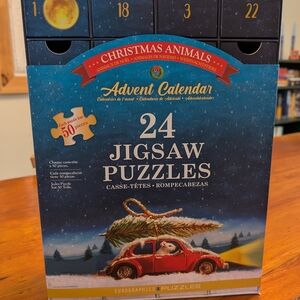 Eurographics Advent Calendar with 24 Jigsaw Puzzles